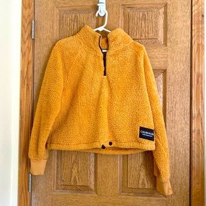 Sherpa Calvin Klein Cropped Hoodie